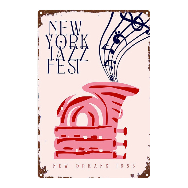 Home Gym York - Vintage New York Caz Festivali 2D