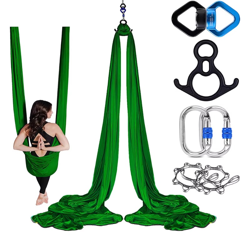 Home Gym Yoga Studio - Kullanışlı Ayarlanabilir Hava Salıncağı Yoga Hamağı
