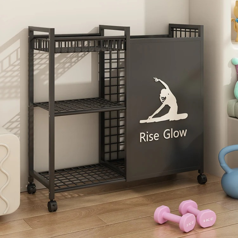 Home Gym Yoga Studio - Tekerlekli Mobil Fitness Arabası - Ev