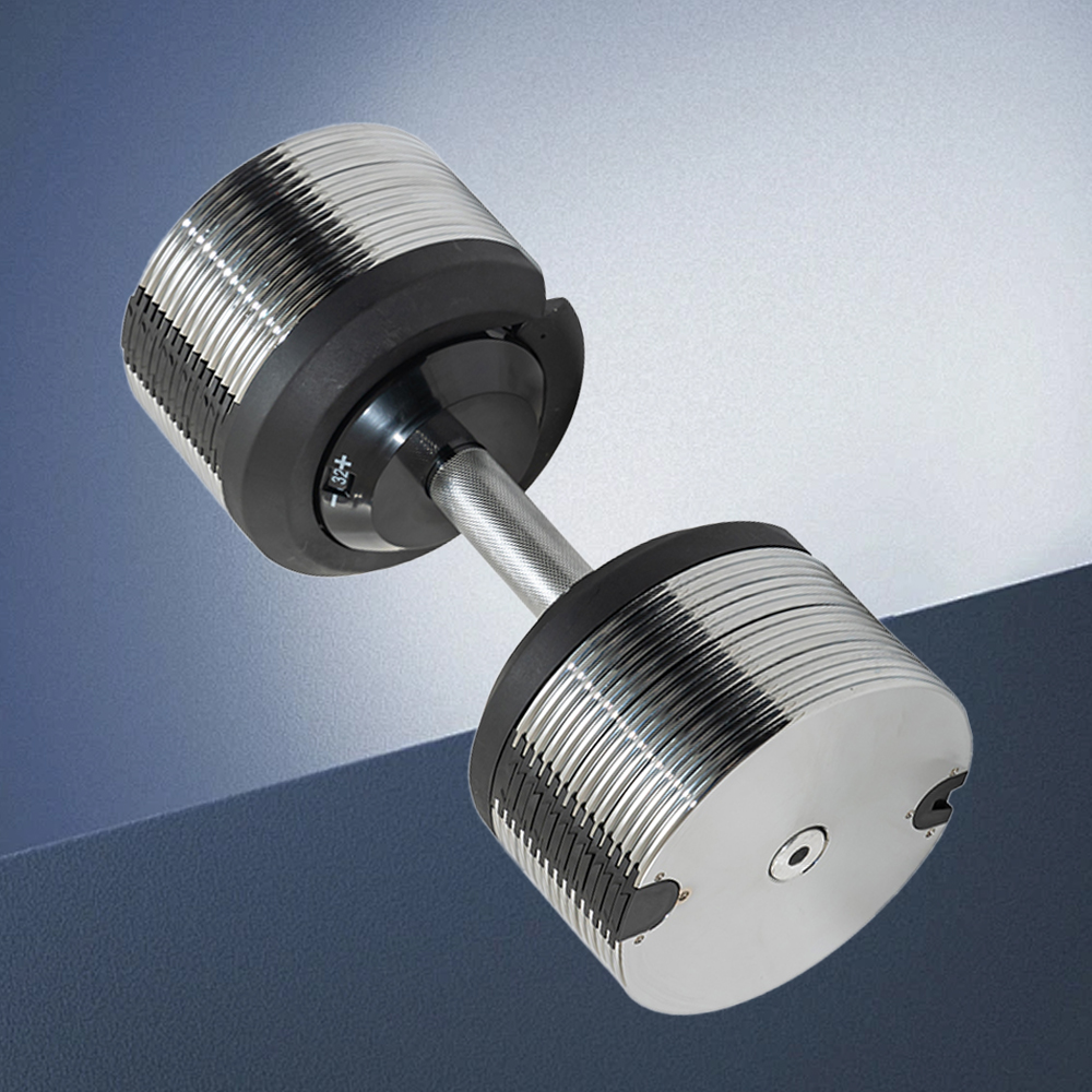 Home Gym Custom - 40 kg Ayarlanabilir Kademeli Dambıl Seti,