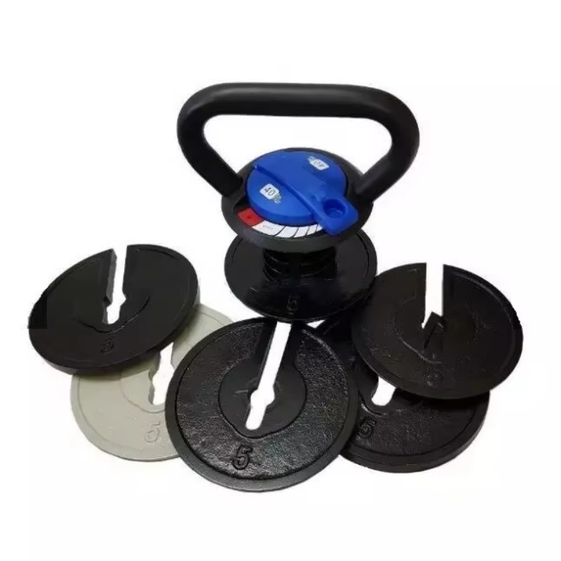 Home Gym Kettlebells - DUTRIEUX Ayarlanabilir Yuvarlak Krom Dambıl Kettlebell