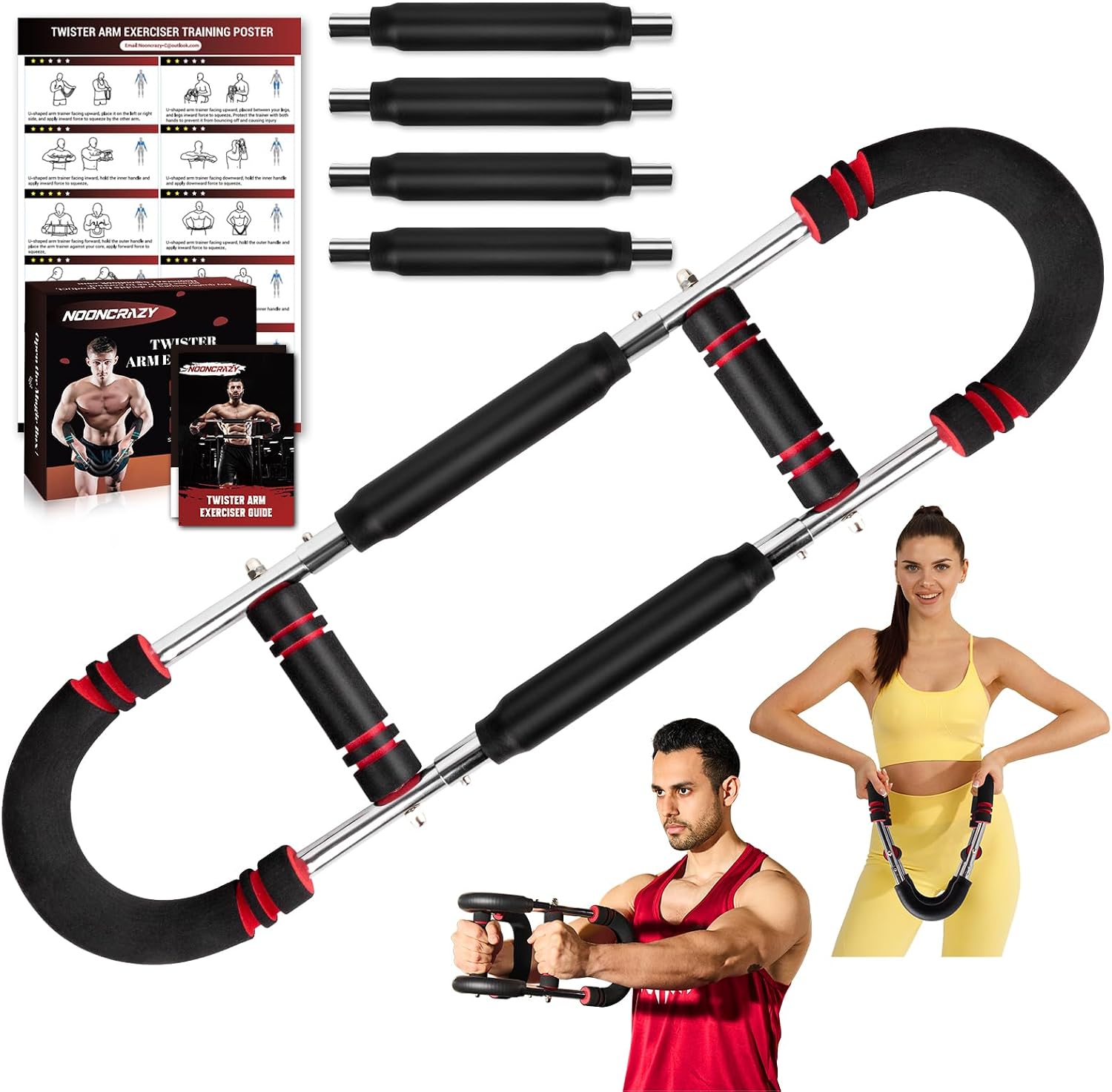 Home Gym Upper Body Workout - 80cm U Şekilli Güçlendirici Kol Egzersiz