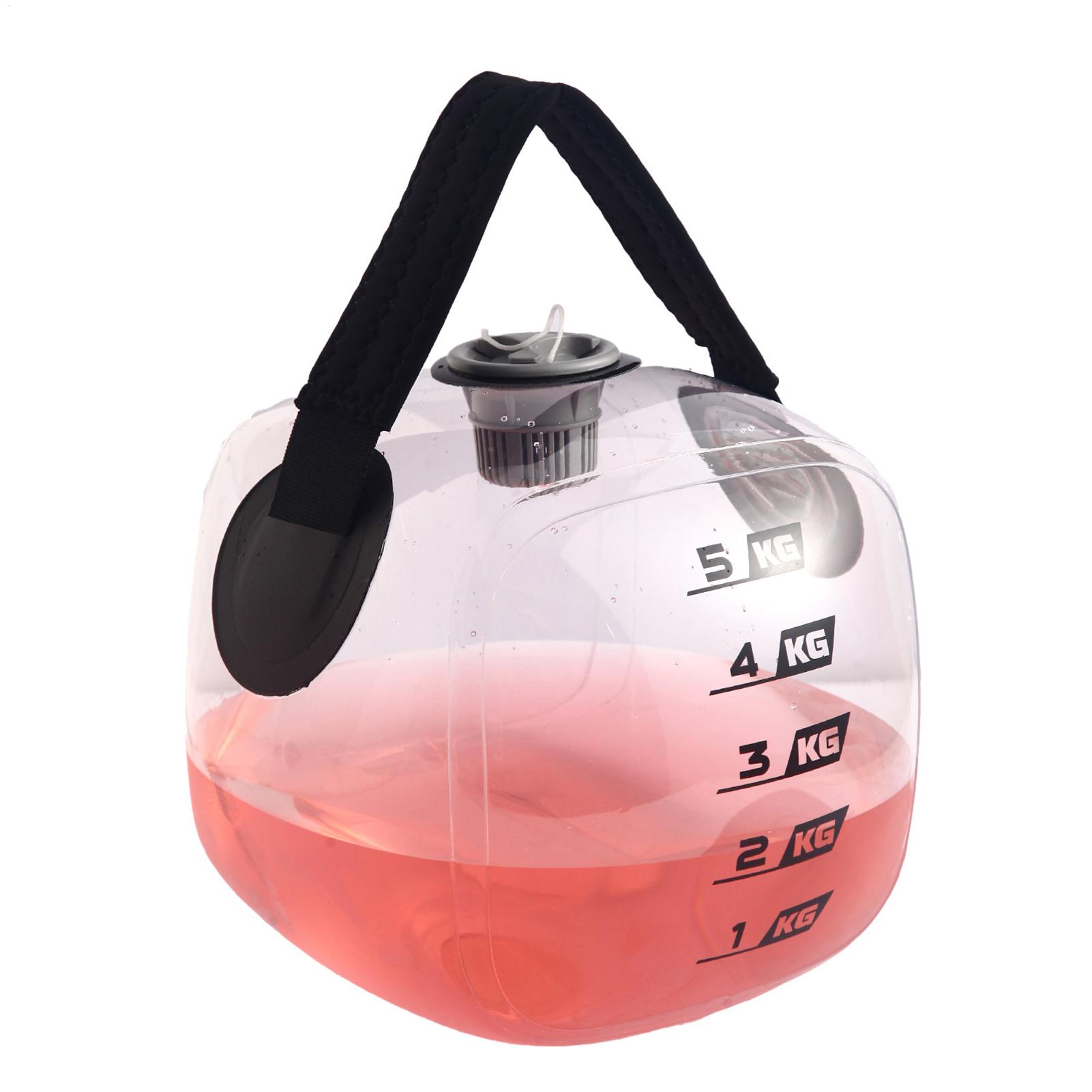 Home Gym Kettlebells - Su Kettlebell'i Ayarlanabilir Ağırlıklı Şeffaf Güç