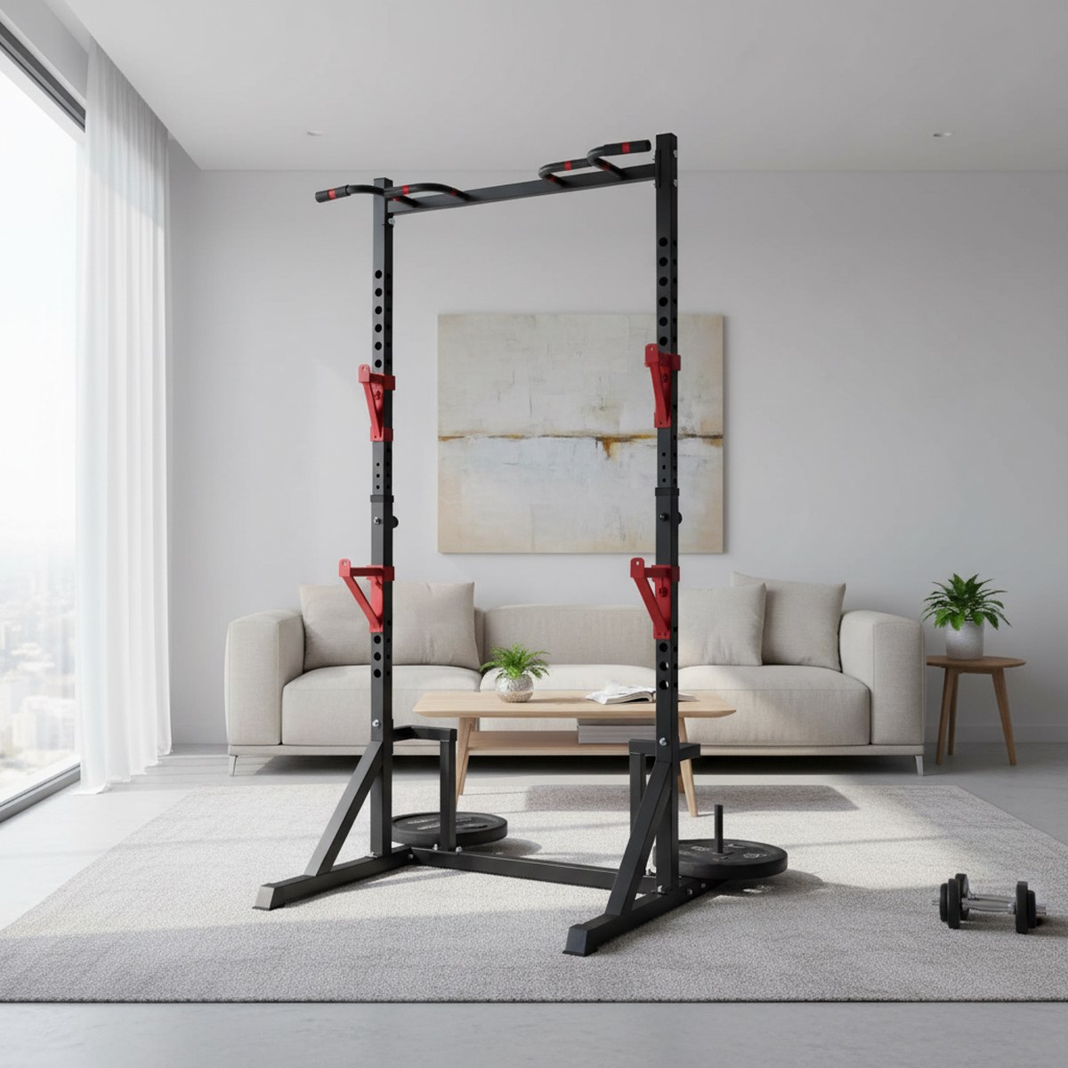 Ayarlanabilir Güç Rafı ve Çekm - Squat Rack Power incelemesi ve fiyatı