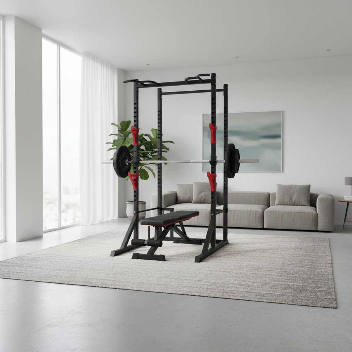 Ayarlanabilir Güç Rafı ve Çekm - Squat Rack Power incelemesi ve fiyatı