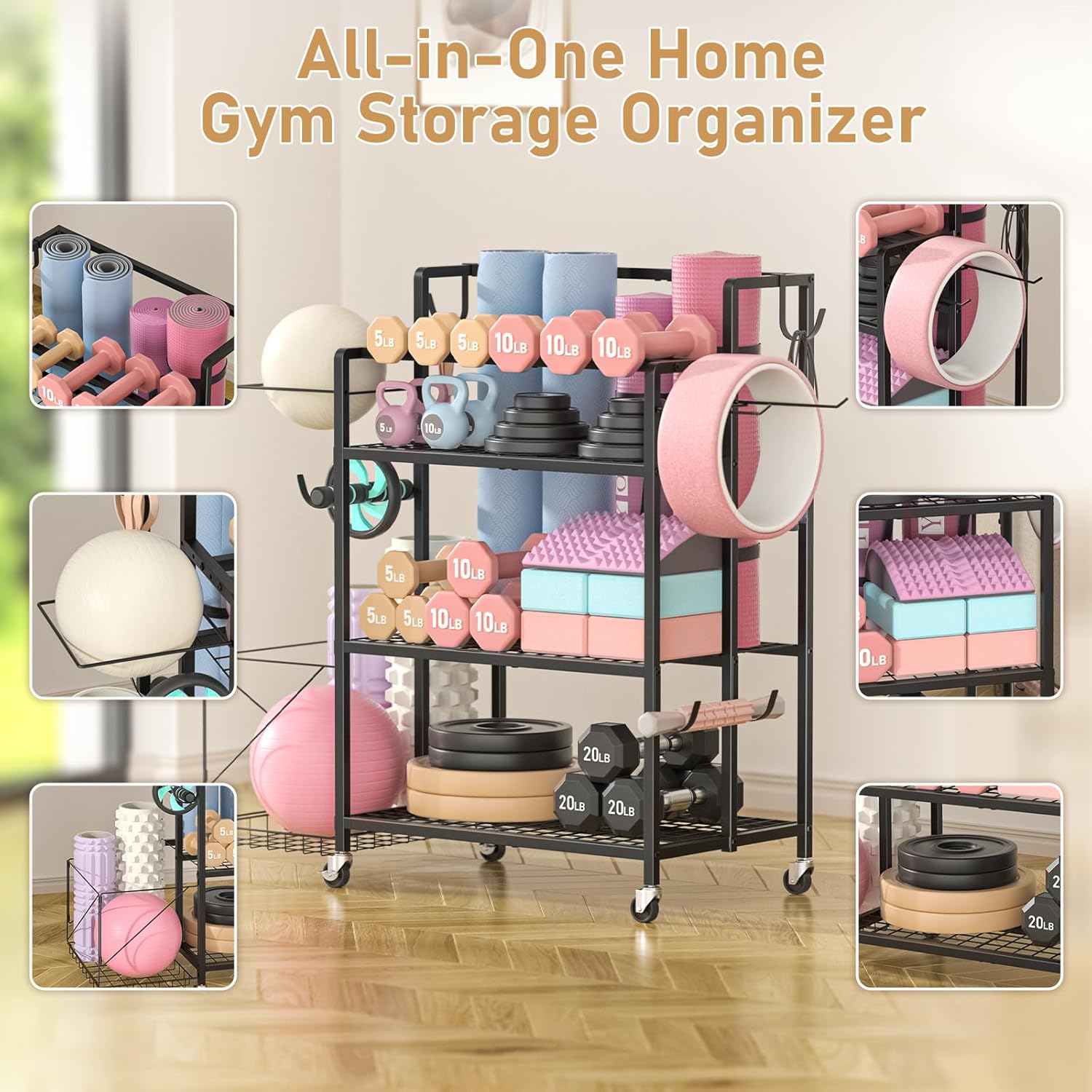 Ev Spor Salonu Depolama Ünites - Home Gym Usa incelemesi ve fiyatı