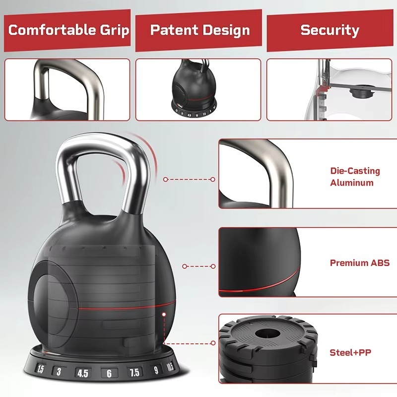 Ev Kullanımı İçin 10.5Kg 23Lbs - Home Gym Kettlebells incelemesi ve fiyatı