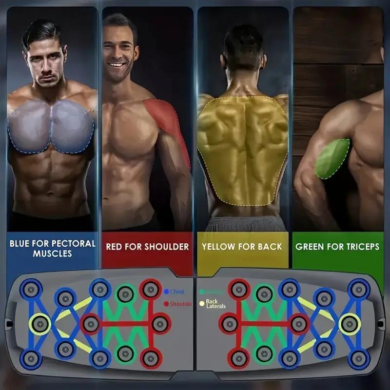 Geliştirilmiş Şınav Tahtası 28 - Home Gym Upper Body Workout incelemesi ve fiyatı