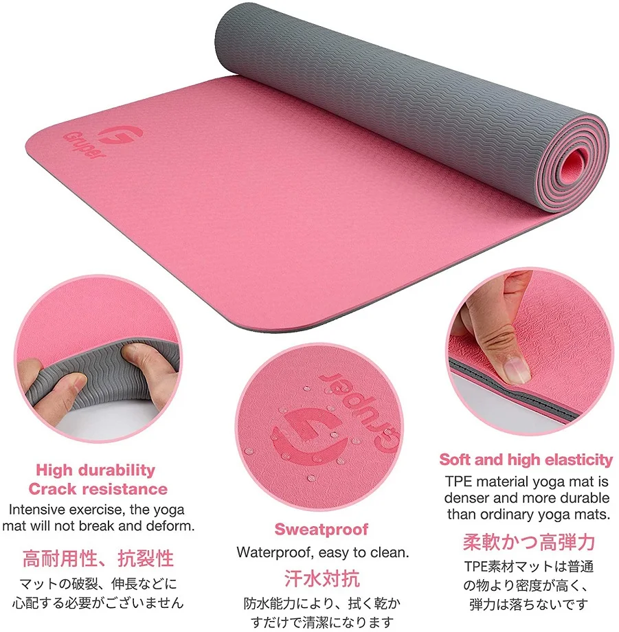 RUISIDA TPE Yoga Mat 180x57x0. - Home Gym Yoga Studio incelemesi ve fiyatı