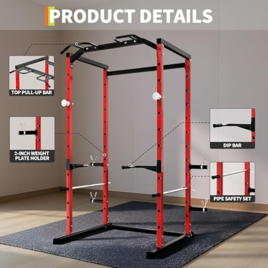 Ayarlanabilir J-Kancaları ve G - Squat Rack Power incelemesi ve fiyatı