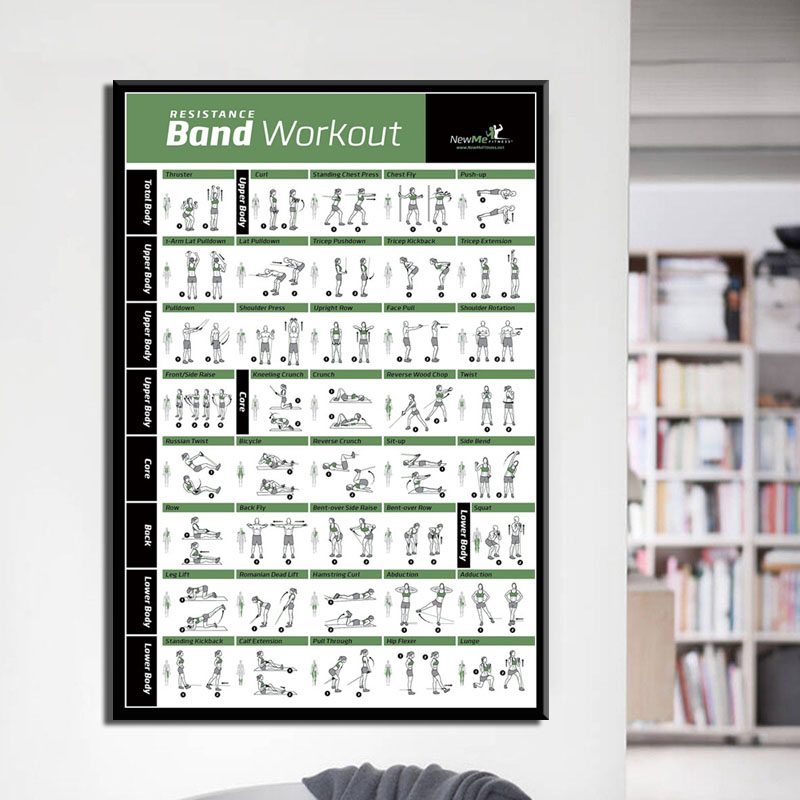 Vücut egzersiz eğitim tablosu, - Home Gym York incelemesi ve fiyatı