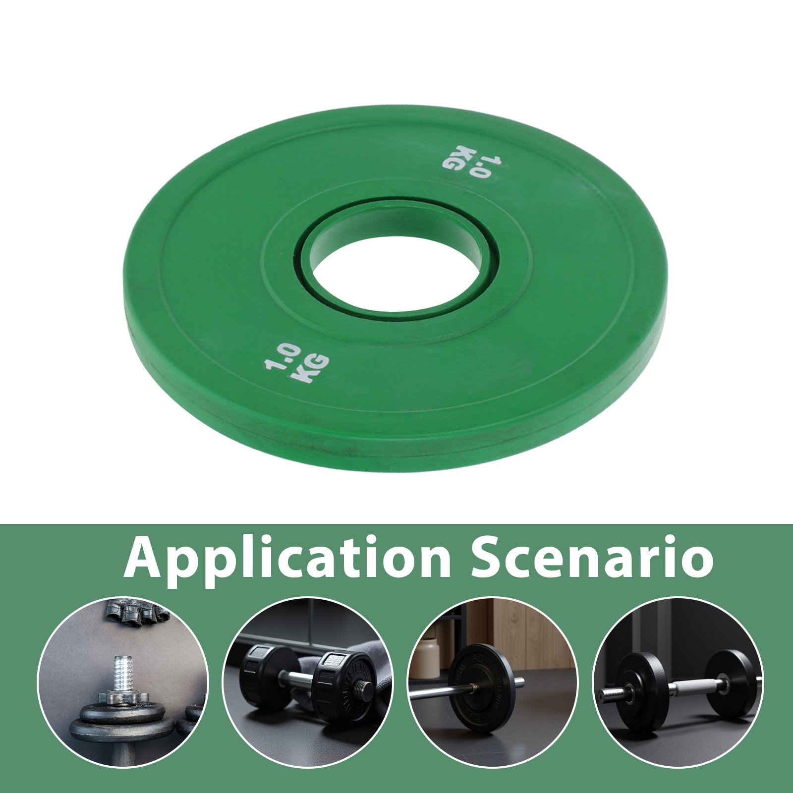1Kg Kauçuk Ağırlık Plakaları ( - Weight Plate Bumper incelemesi ve fiyatı