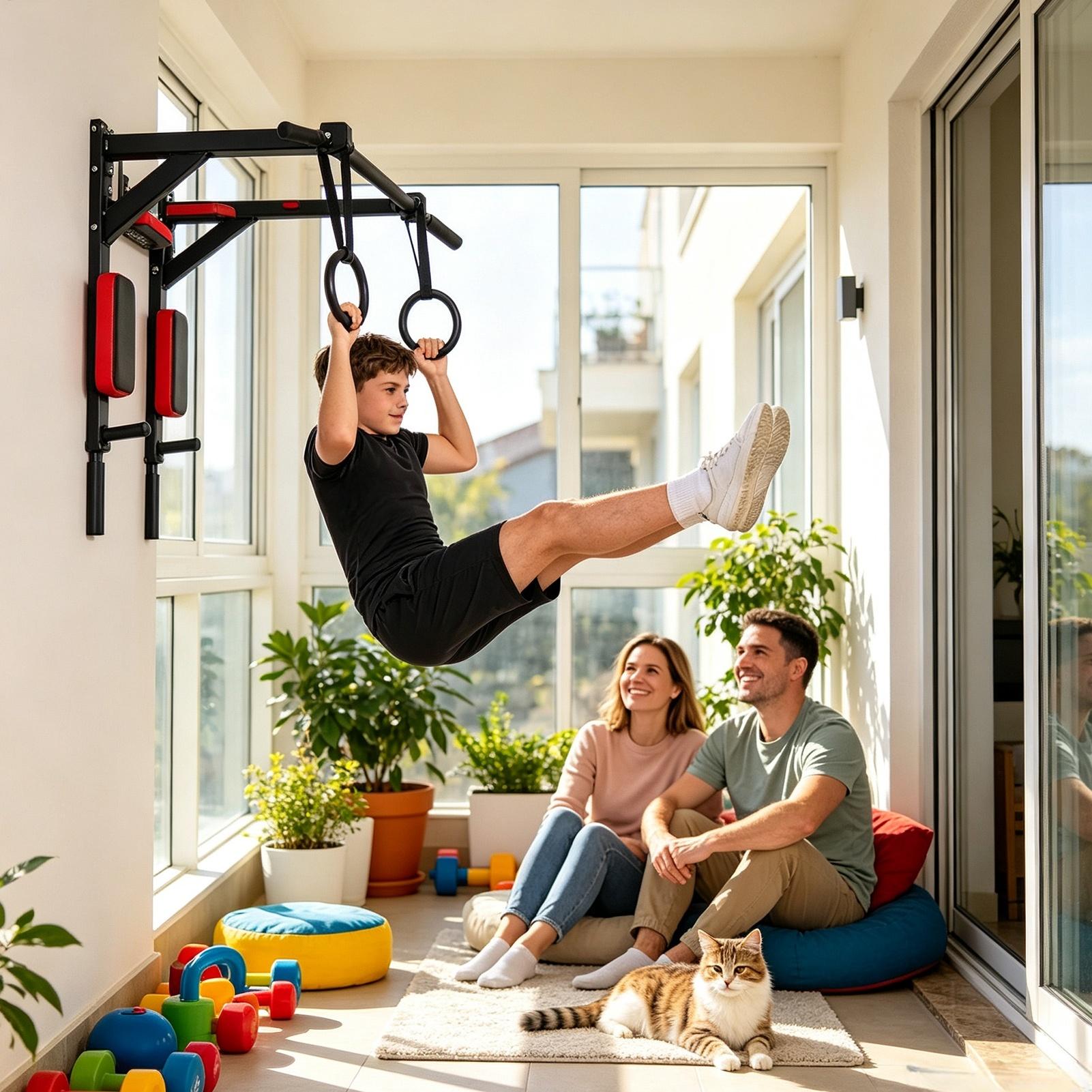 Duvara Monte Edilen Barfiks Çu - Home Gym Upper Body Workout incelemesi ve fiyatı